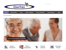 Tablet Screenshot of clastran.com